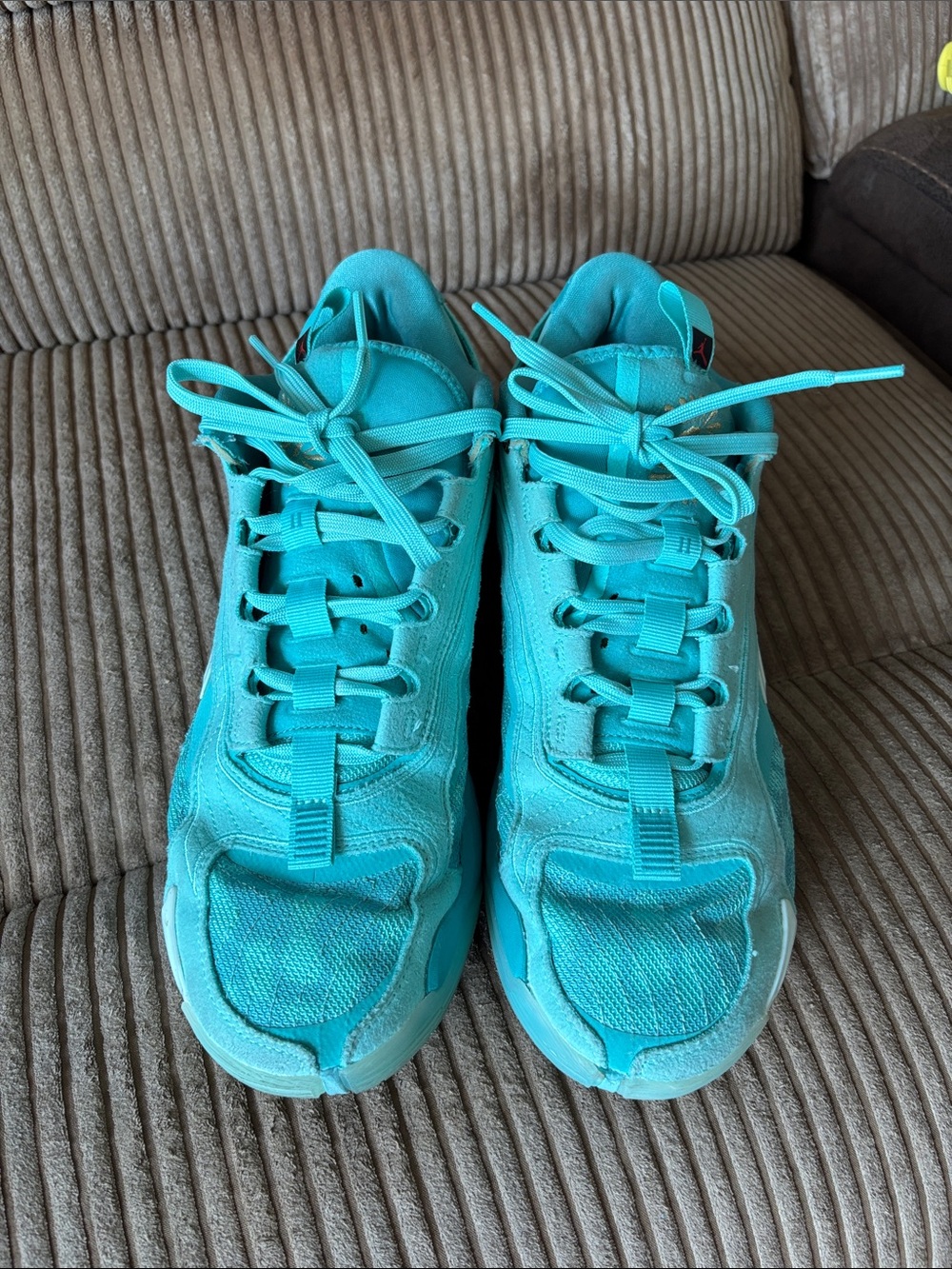 Jordan Teal Low-Top Sneaker